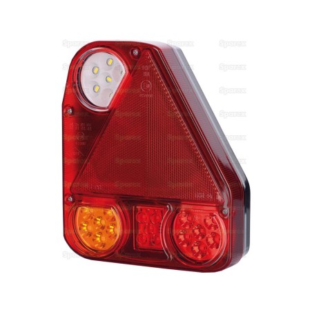 LED Lampa zespolona, Funkcje: 4, Hamulec / Tylna / Obrysowa / Cofania, prawa, 12-24V