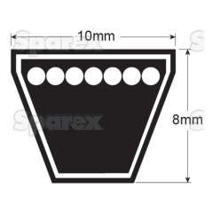 AVX Pasek - Oznaczenie AVX10X1015