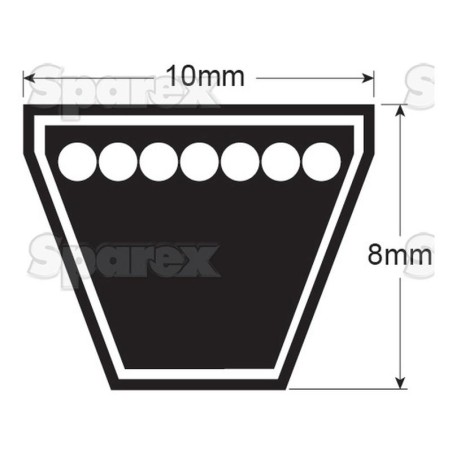 AVX Pasek - Oznaczenie AVX10X925