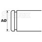 Metric E Pierścienie, A Ø63.2mm, B ØDIN | Standard No. DIN 471)