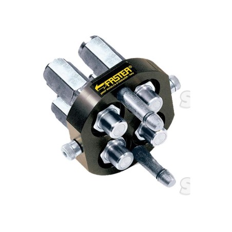 Multizłącze hydrauliczne gniazdo - Gwint żeński - x 1/2'' BSP - 2P508 Seria