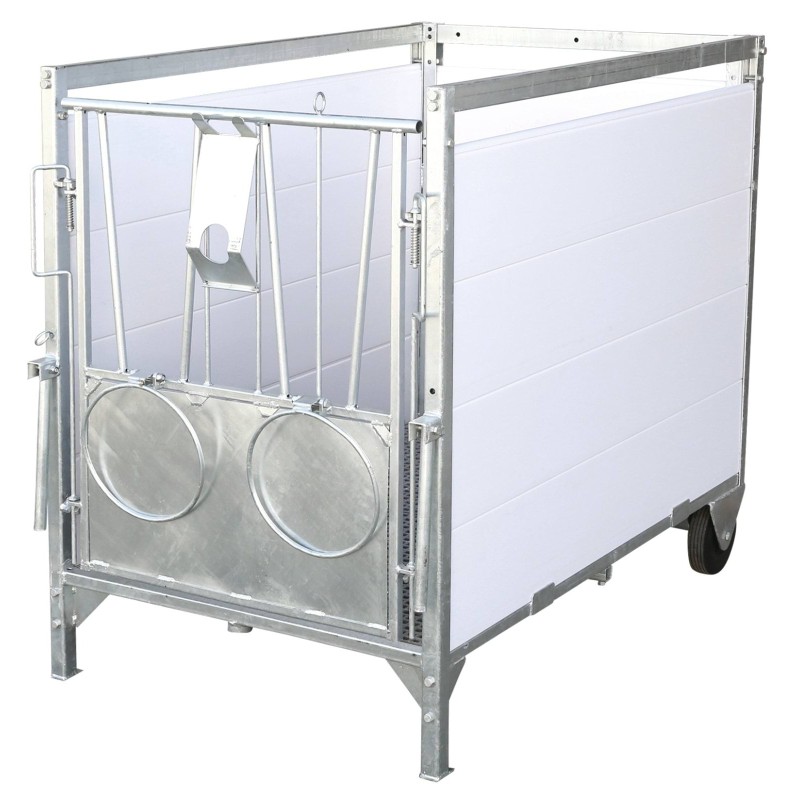 Mobilny box dla cieląt, mały, 130 x 85 x 106 cm, Kerbl Mobilny box dla cieląt, mały, 130 x 85 x 106 cm, Kerbl