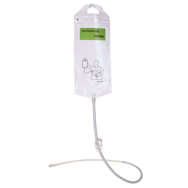 Drencher dla cieląt, z elastyczną sondą, worek, 2,5 l, Kerbl