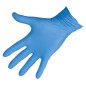 Rękawice nitrylowe Nitrile Sensitive, rozmiar L, niebieske, 100 szt., Kerbl