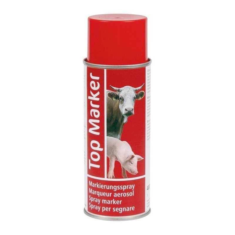 Spray do znakowania, TopMarker 400 ml, czerwony Spray do znakowania, TopMarker 400 ml, czerwony