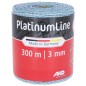Plecionka ogrodzeniowa PlatinumLine, biało-niebieska, 2 rolki po 300 m, Kerbl Plecionka ogrodzeniowa PlatinumLine, biało-niebieska, 2 rolki po 300 m, Kerbl