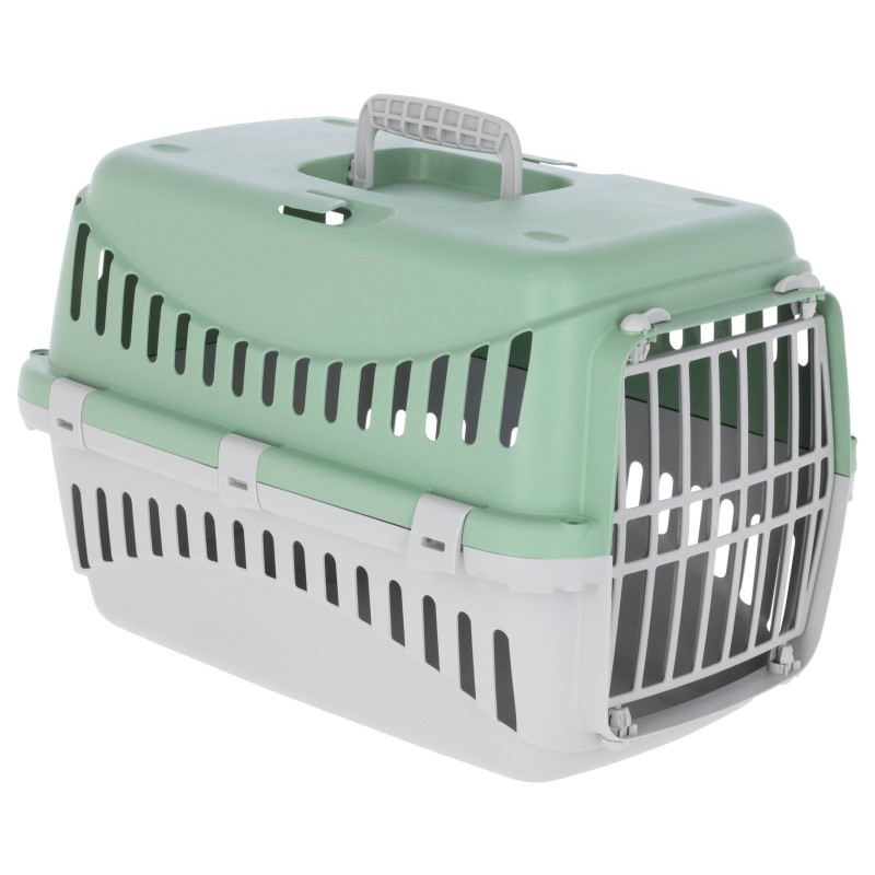 Transporter Expedion, z plastikowymi drzwiczkami, zielony/szary, 45 x 30 x 30 cm, Kerbl