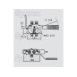 Multizłącze hydrauliczne gniazdo - Gwint żeński - x 3/8'' BSP - 2PB06 Seria