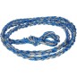 Sizalowa linka transportowa dla zwierząt, niebieska, mała pętla, 220 cm x 13 mm, Kerbl