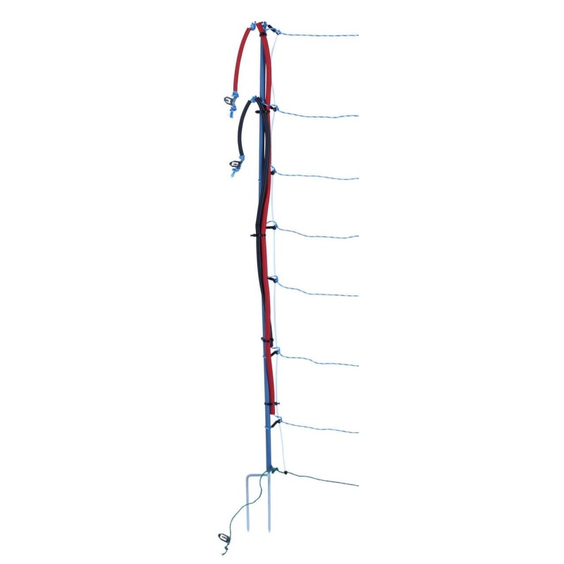 Siatka przeciwko wilkom TitanNet Premium Vario, 50 m, 108 cm, podw. szpic, biało-niebieska, Kerbl Siatka przeciwko wilkom TitanNet Premium Vario, 50 m, 108 cm, podw. szpic, biało-niebieska, Kerbl