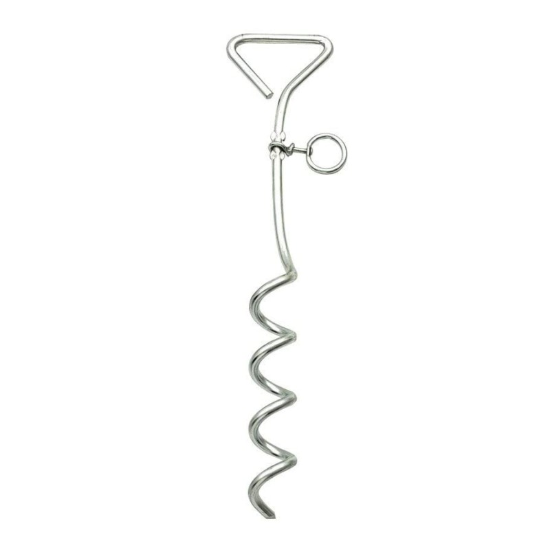Spiralny palik do mocowania linki dla psa, 40 cm x 8 mm, Kerbl