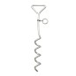 Spiralny palik do mocowania linki dla psa, 40 cm x 8 mm, Kerbl