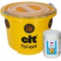 Pułapka na muchy FlyCage6 z pokrywą, 6 wkładów z atraktantem, 750 g, CIT Pułapka na muchy FlyCage6 z pokrywą, 6 wkładów z atraktantem, 750 g, CIT