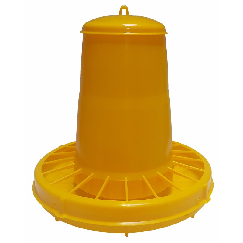 Karmidło automatyczne dla drobiu, żółte, 20 l, 15 kg, Novital Karmidło automatyczne dla drobiu, żółte, 20 l, 15 kg, Novital