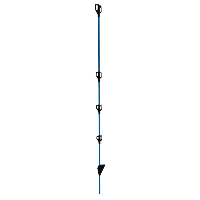 Palik ogrodzeniowy Compact+ z izolatorami, okrągły z włókna szklanego, 117cm, niebieski, 10szt, AKO Palik ogrodzeniowy Compact+ z izolatorami, okrągły z włókna szklanego, 117cm, niebieski, 10szt, AKO