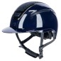 Kask jeździecki Elite Polo L, 59-61cm, granatowy lakierowany, Covalliero