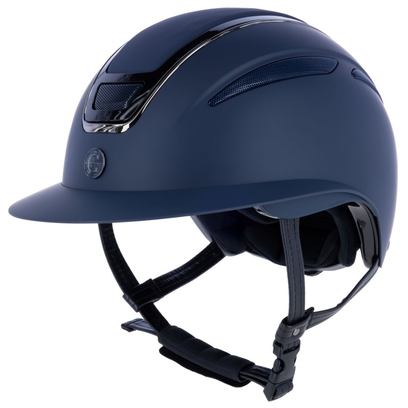 Kask jeździecki Elite Polo S, 53-55cm, granatowy, Covalliero