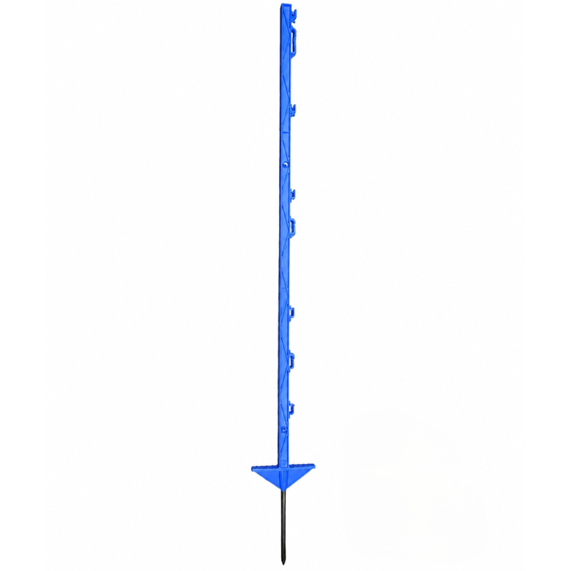 Palik ogrodzeniowy z polipropylenu BASIC, 105 cm, niebieski, podw. stopka, Kerbl