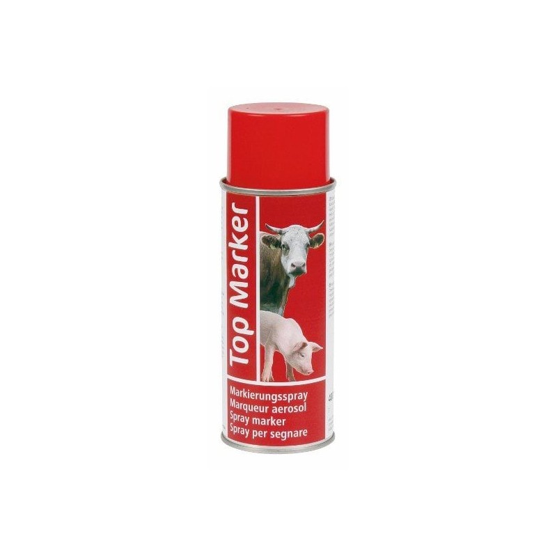 Spray do znakowania, TopMarker 200 ml, czerwony Spray do znakowania, TopMarker 200 ml, czerwony