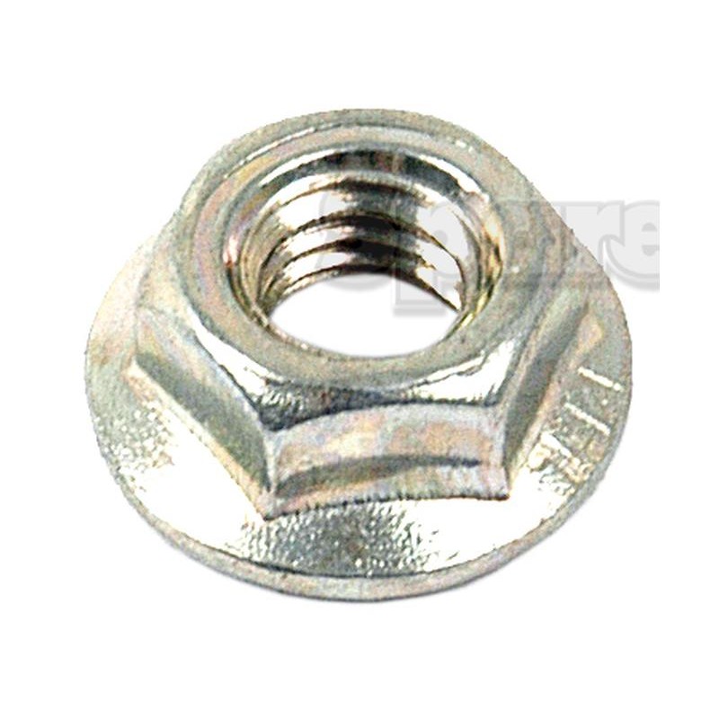 Nakrętka Flansza, Wymiar: M6x1.00mm (DIN 934) Metric Coarse Zastępuje: 6264081