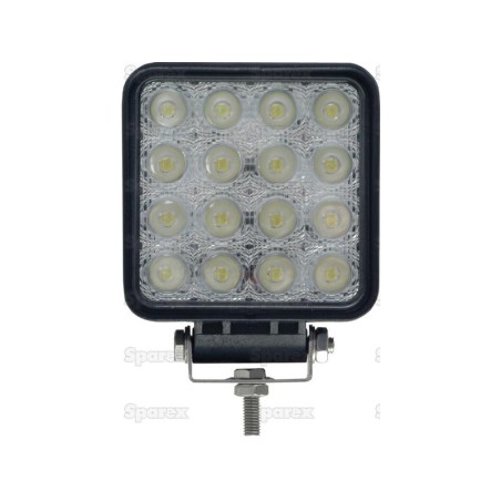 Niebieska LED lampa robocza do hodowli drobiu, 1300 Lumeny, 12-80V