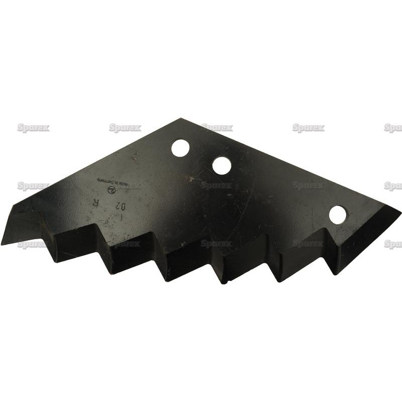 Nóż do paszowozu 385mm x 160mm x 8mm Zastępuje Kuhn Zastępuje: A5302190