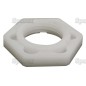 BALL VALVE 1/2''-NYLON BACK NUT