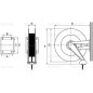 Bęben do nawijania węża z funkcją chowania oleju, 1/2'' x 15M