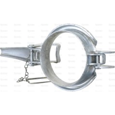 Pierścień sprzęgający i złączki kłowe - 6'' (159mm) (galvanizado)