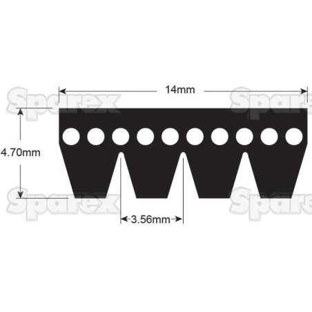 PK Pasek - Oznaczenie 4PK1054