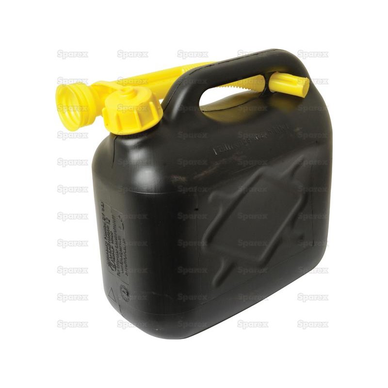 Plastik Kanister - Czarny 5 litrów (silniki wysokoprężne)