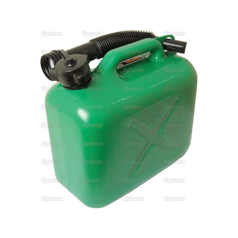 Plastik Kanister - zielony 5 litrów (benzyna)
