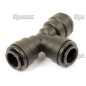 agropak Equal Tee Connector 12mm