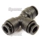 agropak Equal Tee Connector 8mm