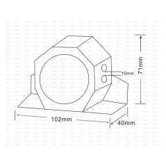 Alarm Cofania 12-80V 