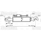 Cięgło hydrauliczne (Kat.3/3) Przegub i CBM Q.R. Hak, średnica cylindra: 90mm, Długość min : 625mm.