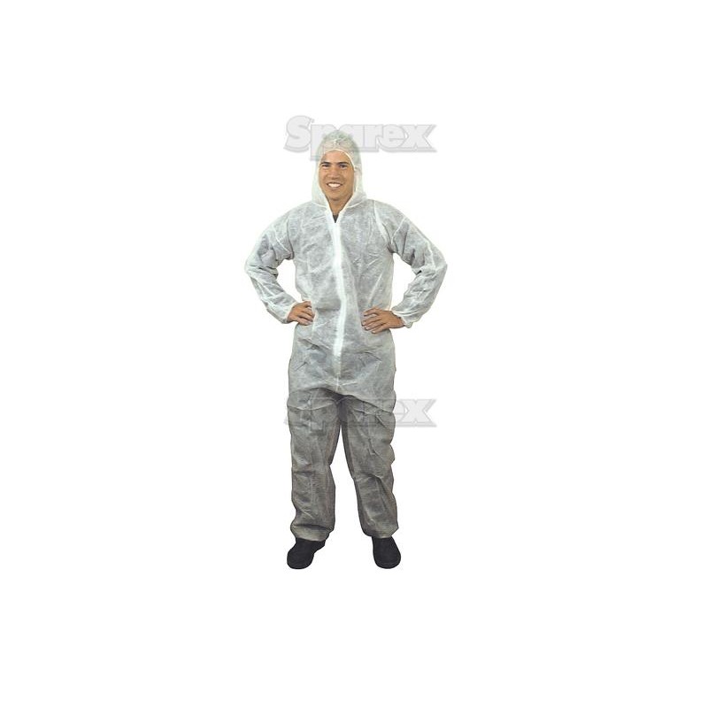 COVERALL-M TO XXL-WHITE