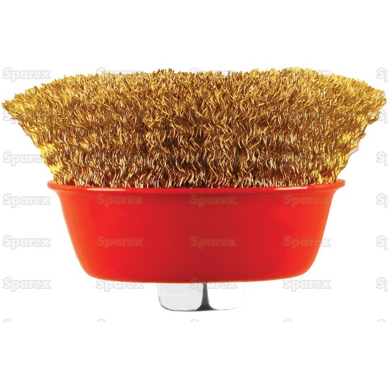 Crimp Cup Wire Brush 100mm