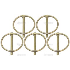 Przetyczka okrągła, Sworzeń Ø4.5mm x 43mm (5 szt agropak)