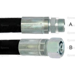 Przewód hydrauliczny  M16 x 1.5 Męski x M16 x 1.5 Żeński x Długość 400mm
