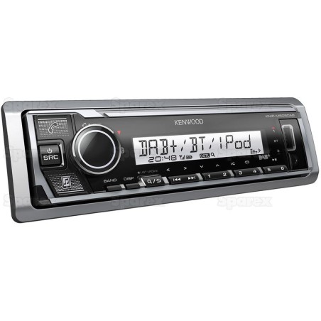 Radio - Alexa | DAB | Bluetooth | Short Body | iPod-iPhone | USB | Receiver (KMR-M508DAB)