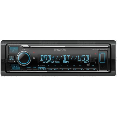Radio - Alexa | DAB | Bluetooth | Mechless | Short Body | Aux In | Android | iPod-iPhone | Spotify App | USB | Receiver (KMMB...