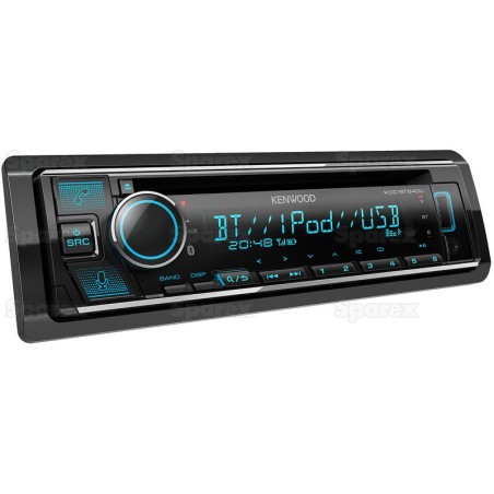 Radio - Alexa | Bluetooth | FM-AM | Aux In | Android | iPod-iPhone | Spotify App | USB | CD | MP3 (KDC-BT665U)