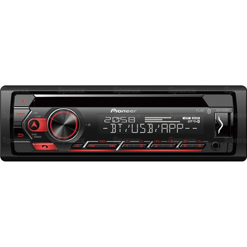 Radio - Bluetooth | Aux In | Android | iPod-iPhone | Spotify App | USB | CD | Receiver (DEH-S420BT)