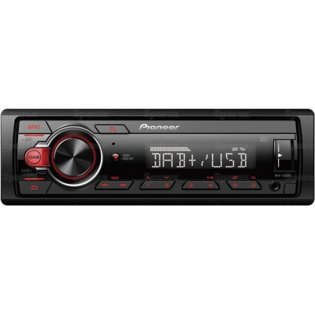Radio - DAB+ | Aux In | Android | USB | Receiver | Short Body (MVH-130DAB)