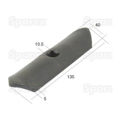 Redlica 135x40x5mm Zastępuje: 01200229