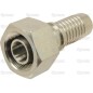 Dicsa Metryczny 24° Wkłąd węża 1/2'' x M20 x 1.5 (12S) Gwint żeński Straight Swivel With O-Ring