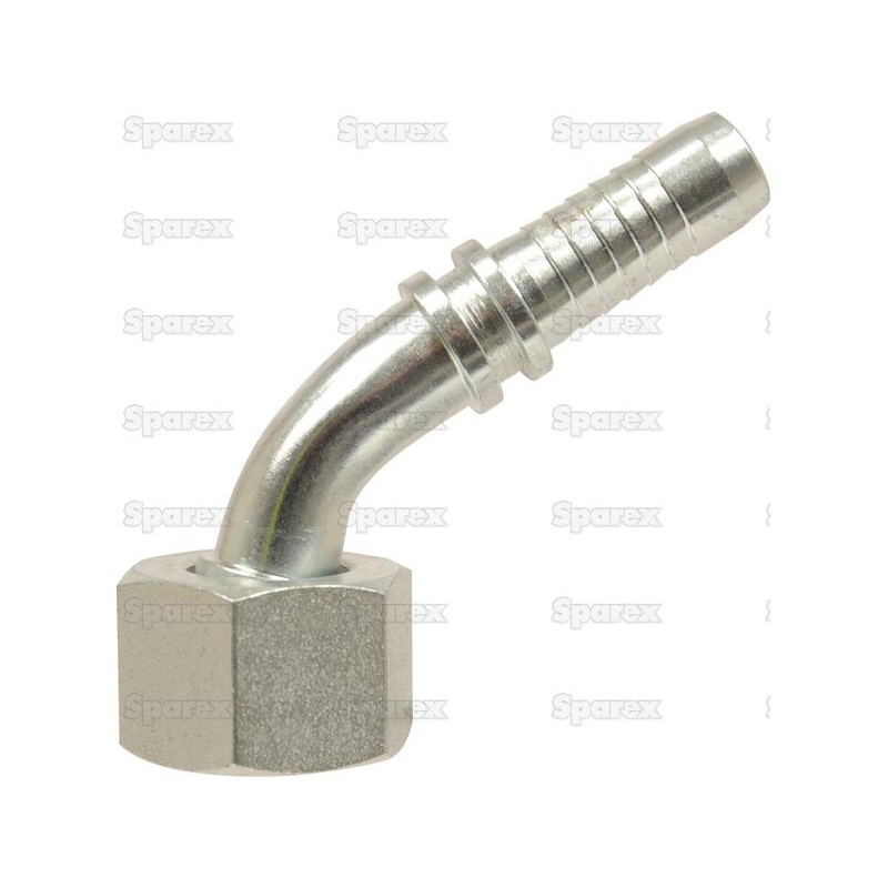 Dicsa Metryczny 24° Wkłąd węża 1/2'' x M24 x 1.5 (16S) 135° Swept Swivel With O-Ring