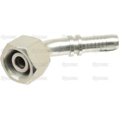 Dicsa Metryczny 24° Wkłąd węża 1/2'' x M24 x 1.5 (16S) 135° Swept Swivel With O-Ring