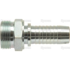 Dicsa Metryczny 24° Wkłąd węża 1/4'' x M18 x 1.5 (10S) Gwint żeński Straight Swivel With O-Ring 